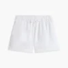 Shorts aus Leinen-Baumwoll-Mischung