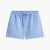 Shorts aus Leinen-Baumwoll-Mischung