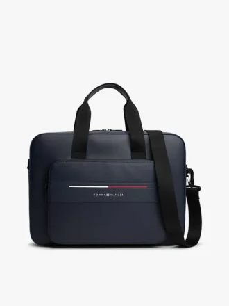 Signature Stripe Laptoptasche