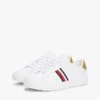 Signature Stripe Leder-Court-Sneaker Signature Stripe Leder-Court-Sneaker