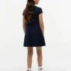Skaterkleid für Kinder mit tonalem Flaggenlogo Skaterkleid für Kinder mit tonalem Flaggenlogo