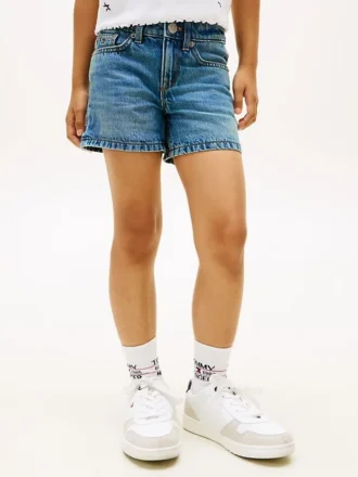 Skinny-Jeans-Shorts für Kinder
