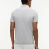 Slim Fit Block Stripe Stretch Piqué-Polo Slim Fit Block Stripe Stretch Piqué-Polo