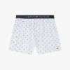 Slim Fit Boxershorts aus gewebtem Stoff Slim Fit Boxershorts aus gewebtem Stoff