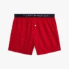 Slim Fit Boxershorts aus gewebtem Stoff Slim Fit Boxershorts aus gewebtem Stoff