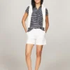 Slim Fit gestreiftes Stretch-Baumwoll-Polo Slim Fit gestreiftes Stretch-Baumwoll-Polo