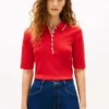 Slim Fit Kurzarm-Polo mit Zierstreifen Slim Fit Kurzarm-Polo mit Zierstreifen