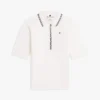 Slim Fit Kurzarm-Polo mit Zierstreifen Slim Fit Kurzarm-Polo mit Zierstreifen