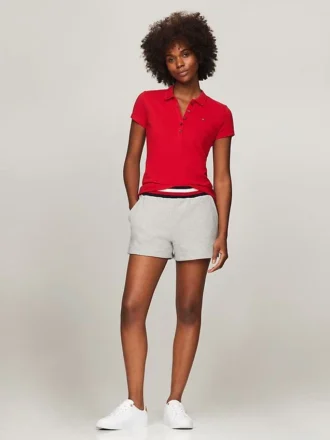 Slim-Fit-Polo aus Stretch-Baumwolle