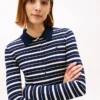 Slim Fit Polo-Strickjacke aus Woll-Seiden-Mischung Slim Fit Polo-Strickjacke aus Woll-Seiden-Mischung