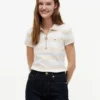 Slim Fit Rugby Stripe Zip Polo Slim Fit Rugby Stripe Zip Polo