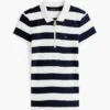 Slim Fit Rugby Stripe Zip Polo Slim Fit Rugby Stripe Zip Polo