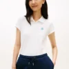Slim Fit Script Monogram Stretch Polo Slim Fit Script Monogram Stretch Polo