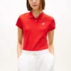 Slim Fit Script Monogram Stretch Polo Slim Fit Script Monogram Stretch Polo