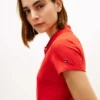Slim Fit Script Monogram Stretch Polo Slim Fit Script Monogram Stretch Polo