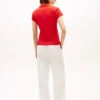 Slim Fit Script Monogram Stretch Polo Slim Fit Script Monogram Stretch Polo