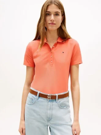 Slim Fit Stretch-Baumwoll-Polo