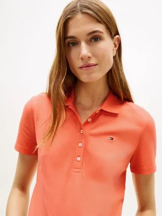 Slim Fit Stretch-Baumwoll-Polo