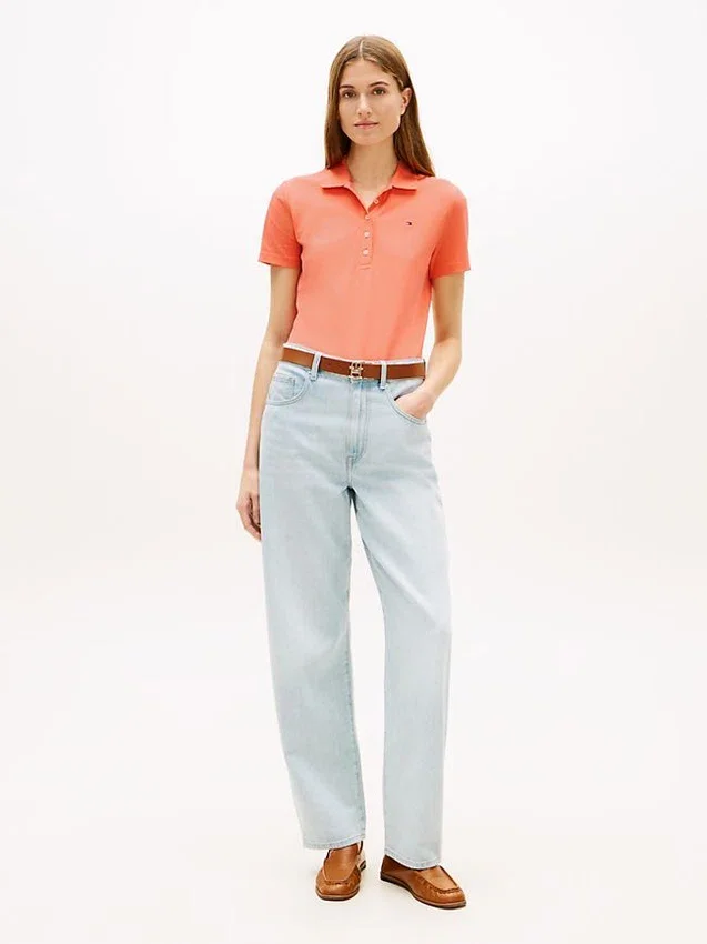 Slim Fit Stretch-Baumwoll-Polo Slim Fit Stretch-Baumwoll-Polo