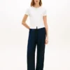 Slim-Fit-T-Shirt mit Knöpfen Slim-Fit-T-Shirt mit Knöpfen