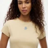 Slim-Fit-T-Shirt mit Schriftzug-Monogramm Slim-Fit-T-Shirt mit Schriftzug-Monogramm