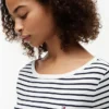 Slim-Fit-T-Shirt mit U-Boot-Ausschnitt Slim-Fit-T-Shirt mit U-Boot-Ausschnitt
