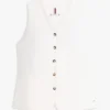 Slim-Fit-Weste aus Leinenmischung Slim-Fit-Weste aus Leinenmischung