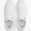 Sneaker aus glattem Leder mit Cupsole