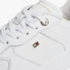 Sneaker aus glattem Leder mit Cupsole