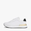 Sneaker aus Leder mit Metallic-Akzenten