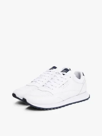 Sneaker aus Ledermix