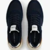 Sneaker aus Wildleder-Mix