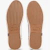 Sneaker im Court-Stil mit Metallic-Logo und genarbter Oberfläche Sneaker im Court-Stil mit Metallic-Logo und genarbter Oberfläche