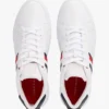 Sneaker mit gestreifter Ledersohle