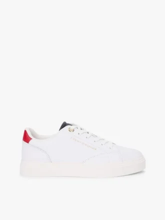 Sneaker mit Leder-Cupsole