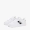Sneaker mit Webstreifen und Leder-Cupsole