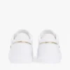 Sneaker mit Webstreifen und Leder-Cupsole