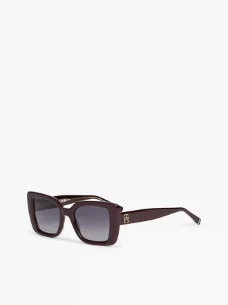 Sonnenbrille mit auffälligem Schmetterlingsrahmen Sonnenbrille mit auffälligem Schmetterlingsrahmen