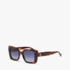 Sonnenbrille mit auffälligem Schmetterlingsrahmen Sonnenbrille mit auffälligem Schmetterlingsrahmen