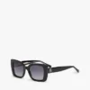Sonnenbrille mit auffälligem Schmetterlingsrahmen Sonnenbrille mit auffälligem Schmetterlingsrahmen