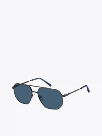 Sonnenbrille mit geometrischem Navigator-Rahmen