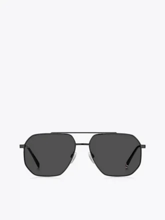 Sonnenbrille mit geometrischem Navigator-Rahmen