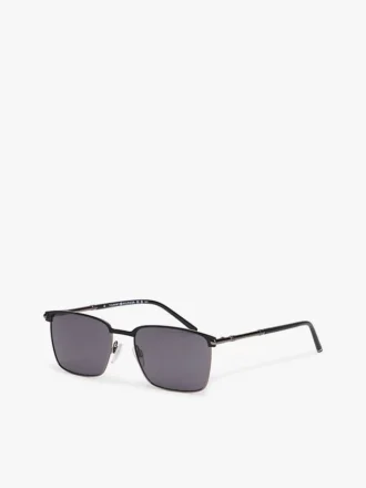 Sonnenbrille mit quadratischem Metallrahmen