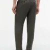 Stückgefärbte, konisch zulaufende Leinenhose Stückgefärbte, konisch zulaufende Leinenhose