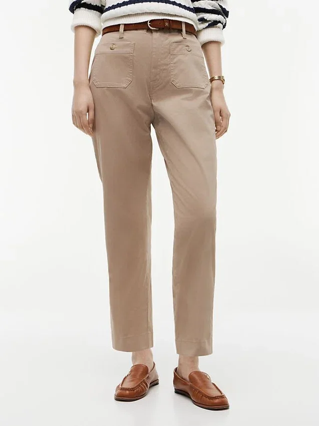 Stretch-Baumwoll-Hose mit Taschen Stretch-Baumwoll-Hose mit Taschen