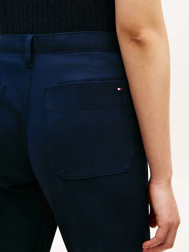 Stretch-Baumwoll-Hose mit Taschen Stretch-Baumwoll-Hose mit Taschen