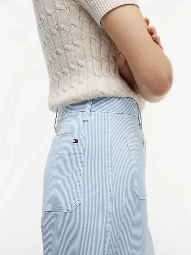 Stretch-Baumwoll-Hose mit Taschen Stretch-Baumwoll-Hose mit Taschen