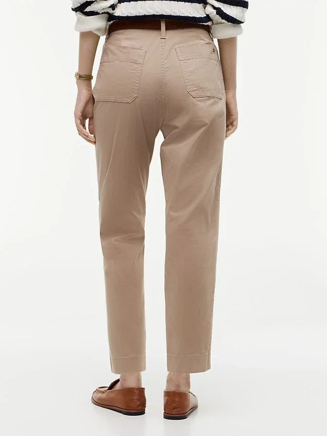 Stretch-Baumwoll-Hose mit Taschen Stretch-Baumwoll-Hose mit Taschen