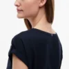 Stretch-Baumwollkleid mit Gürtel Stretch-Baumwollkleid mit Gürtel