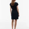 Stretch-Baumwollkleid mit Gürtel Stretch-Baumwollkleid mit Gürtel